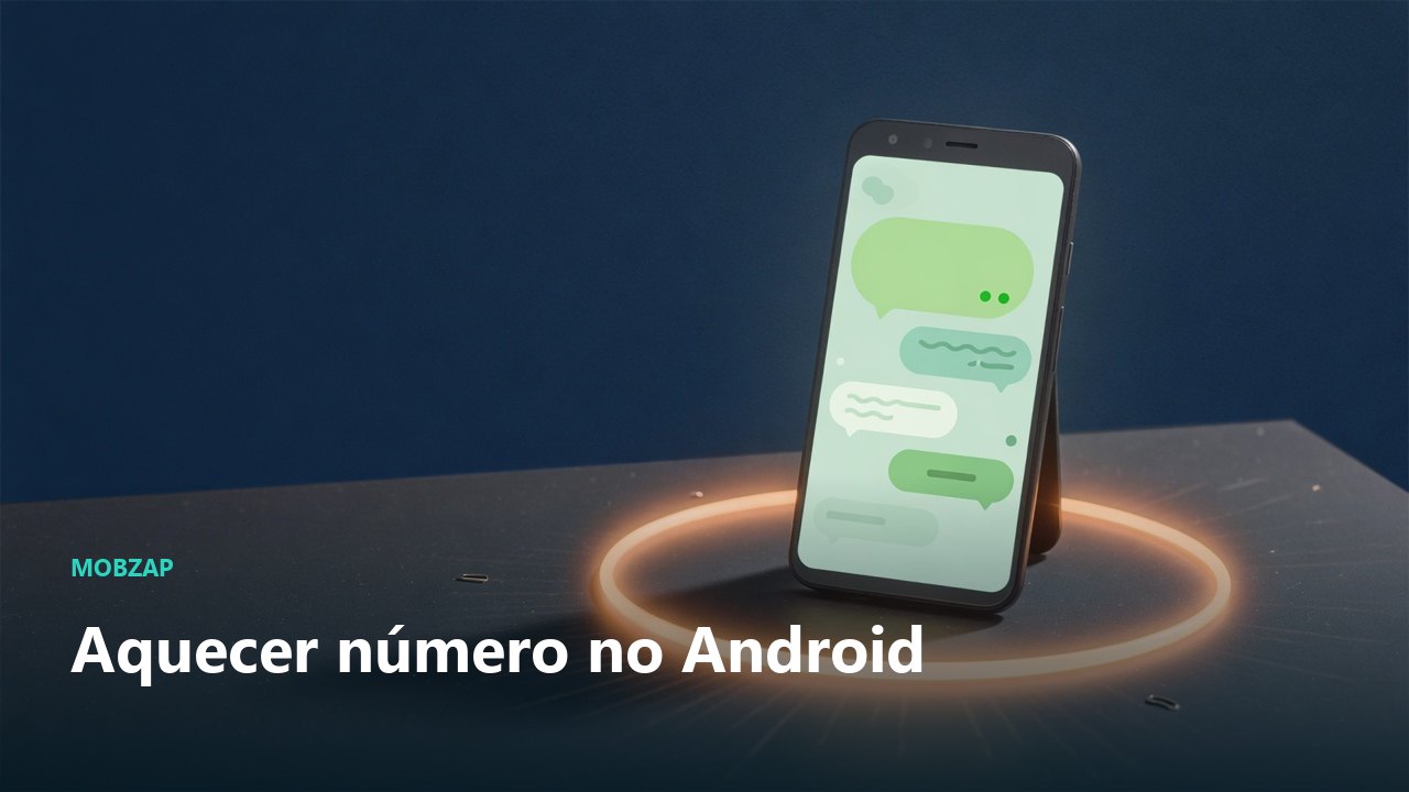 Aquecer número de WhatsApp no Android
