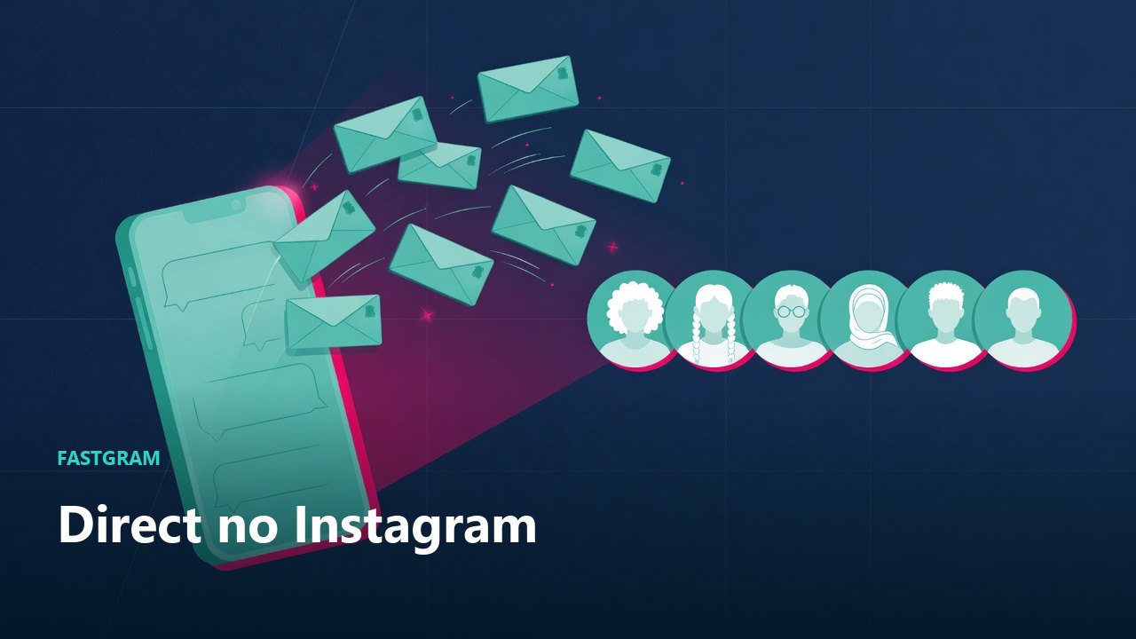 Direct em massa no Instagram