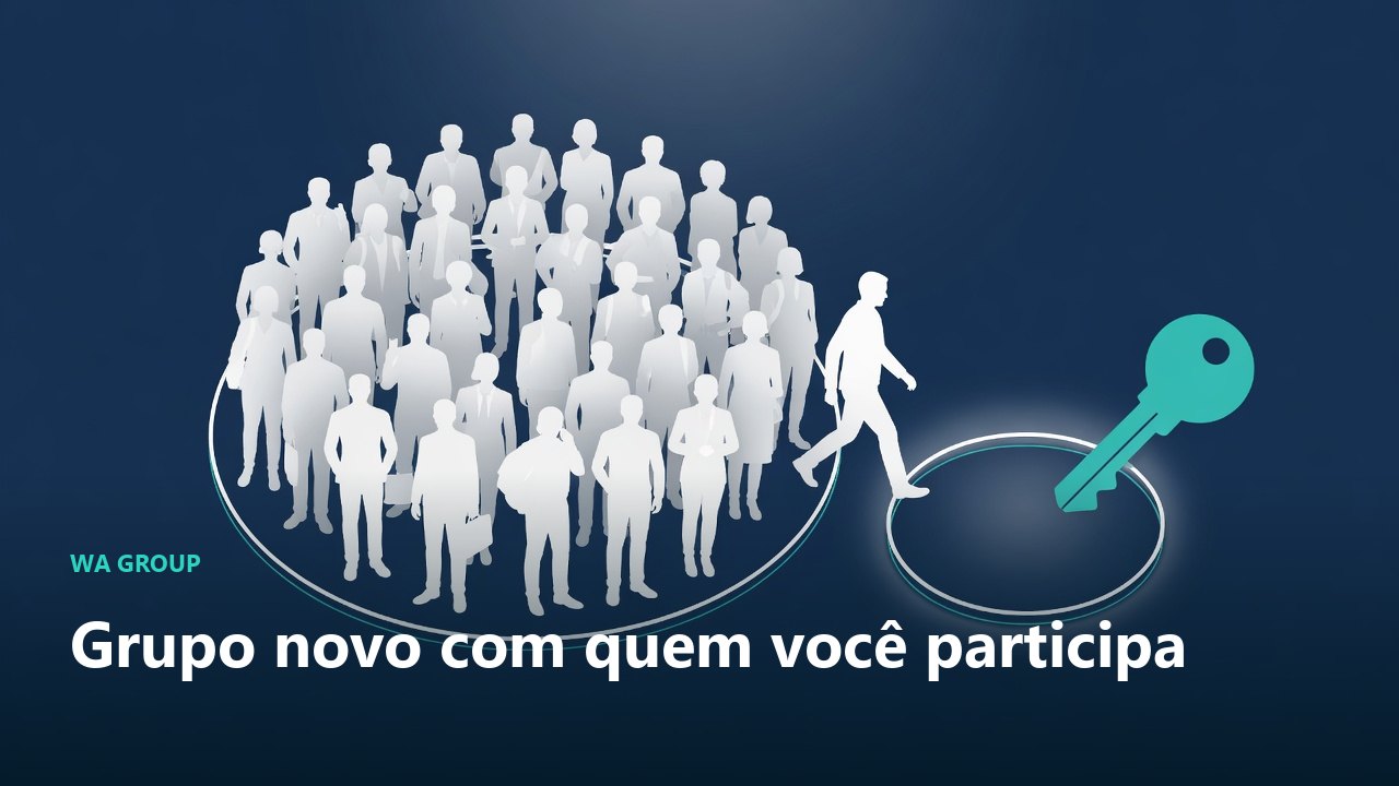 Criar grupo sem ser administrador